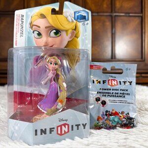 Disney Infinity Rapunzel + Power Disc Pack (2 Discs) Set